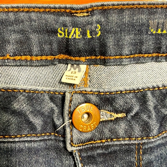 True Craft Size 13 Mid-Rise Skinny Jeans - Picture 4 of 7